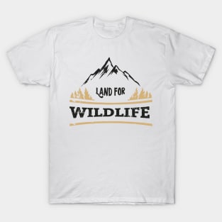 'Land For Wildlife' Animal Conservation Shirt T-Shirt